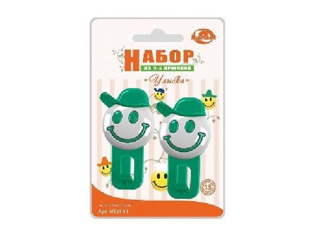 Набор из 2х крючков Улыбка МТ 27-13